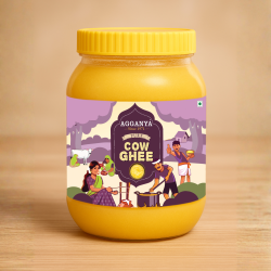 Pure Cow Ghee | Premium Desi Cow Ghee | Rich Aroma & Authentic Taste | Agganya